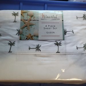 Queen Size 4pc Sheet Set